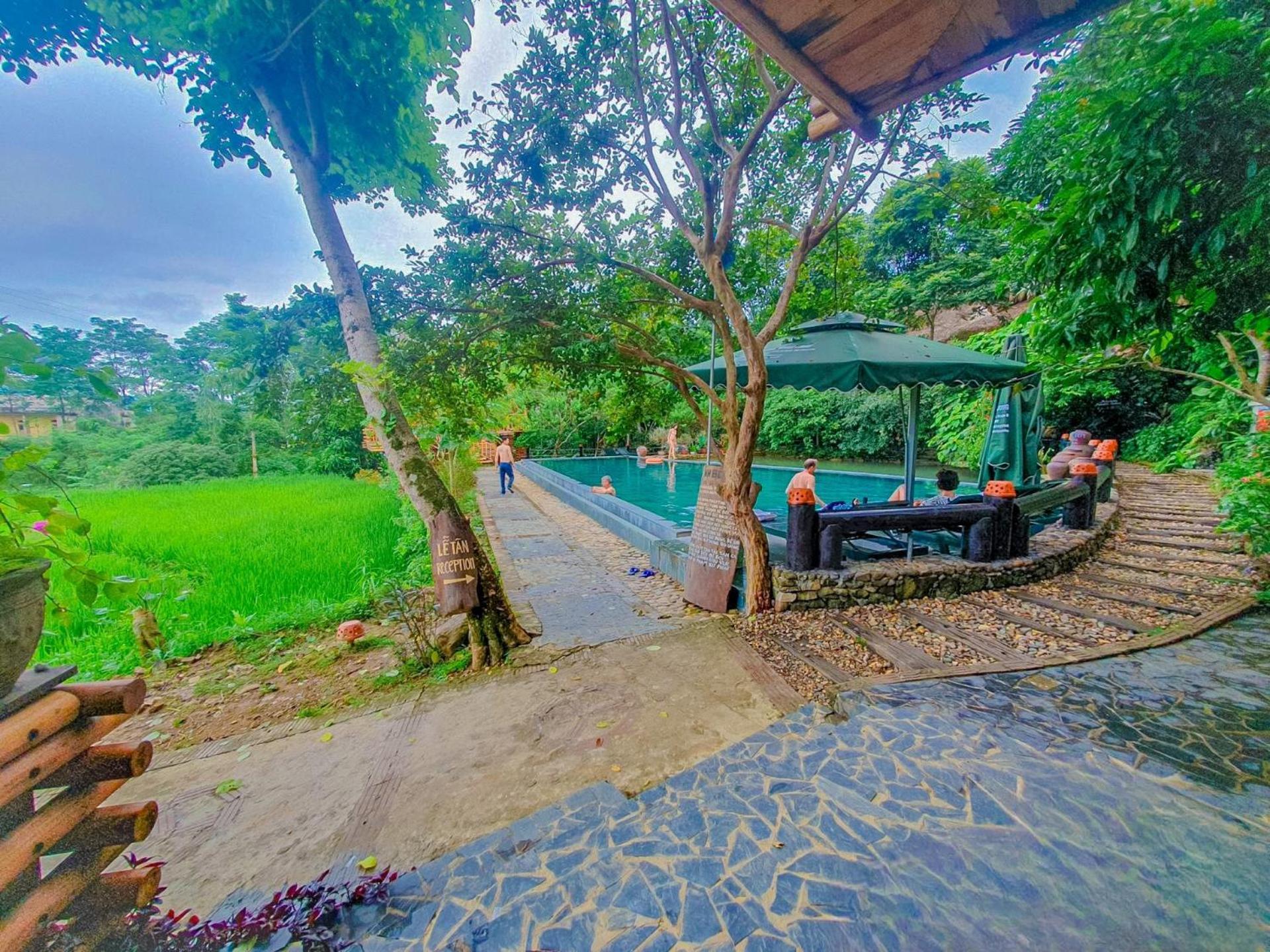 Pu Luong Jungle Lodge ภายนอก รูปภาพ