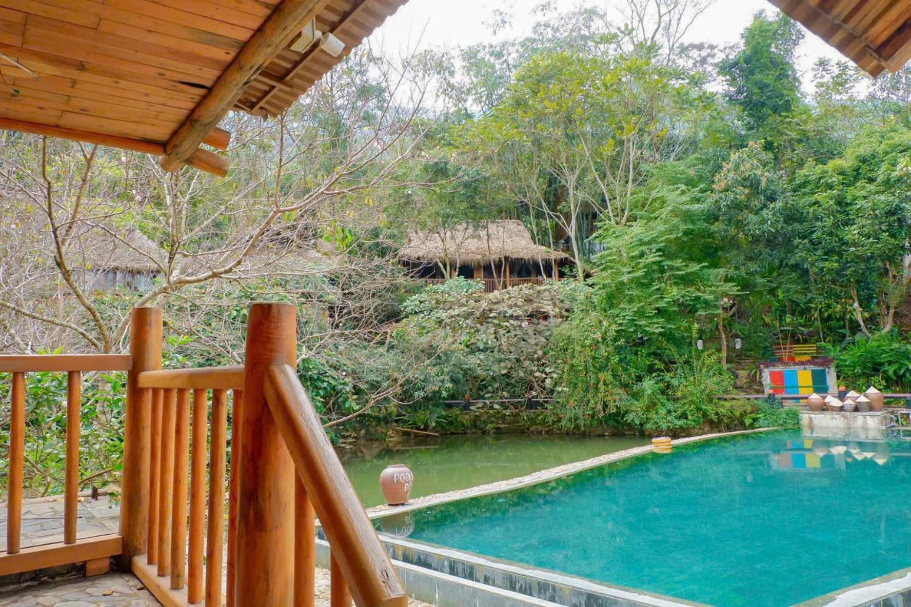 Pu Luong Jungle Lodge ภายนอก รูปภาพ